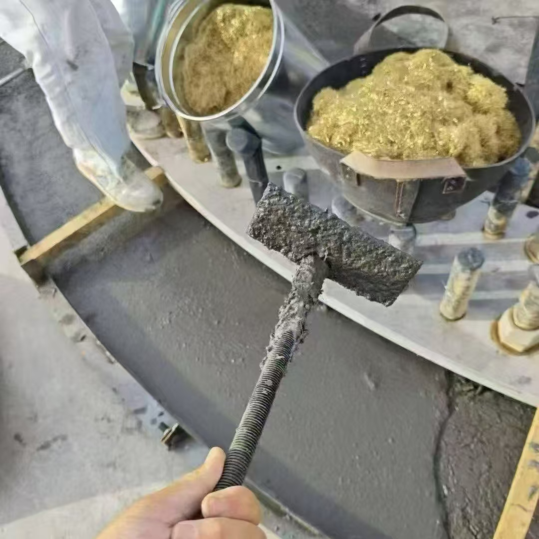 通化C120钢纤维高强无收灌浆料 轧机压缩机汽轮机发电机锻压设备底座灌浆材料